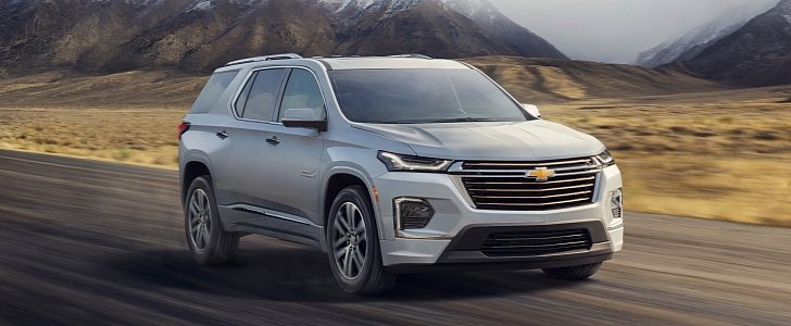 Facelifted 2021 Chevrolet Traverse