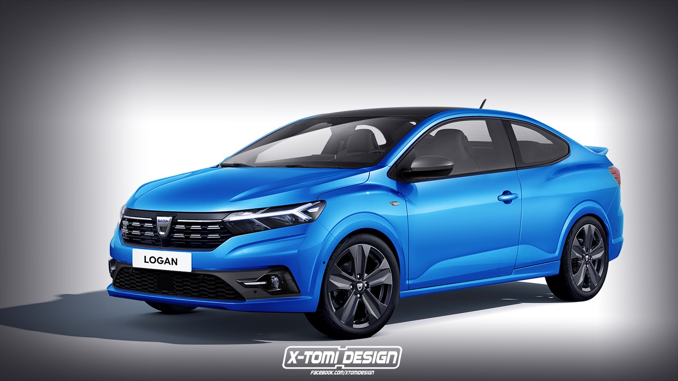 2021 Dacia Logan Reimagined With Coupe, Pickup, MCV Body Styles