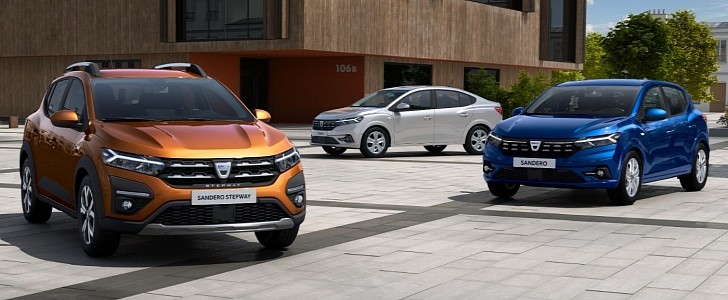 smække Sæt ud biograf 2021 Dacia Logan, Sandero and Stepway Revealed Ahead of Official Launch -  autoevolution