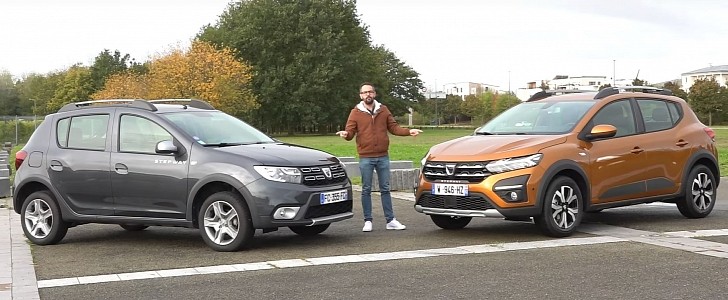 2021 Dacia Sandero Compared to Old Generation, New Hatch Is More Modern