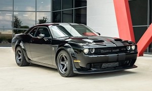 2021 Dodge Challenger Super Stock With Delivery Miles Is a Whiny Dying Breed of Awesome