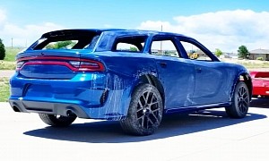 2021 Dodge Charger "Magnum Hellcat" Wagon Build Is Coming Along Nicely