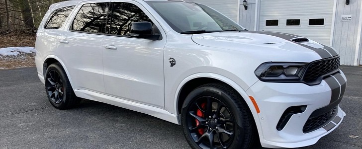 2021 Dodge Durango SRT Hellcat With Delivery Miles Is Begging to ...