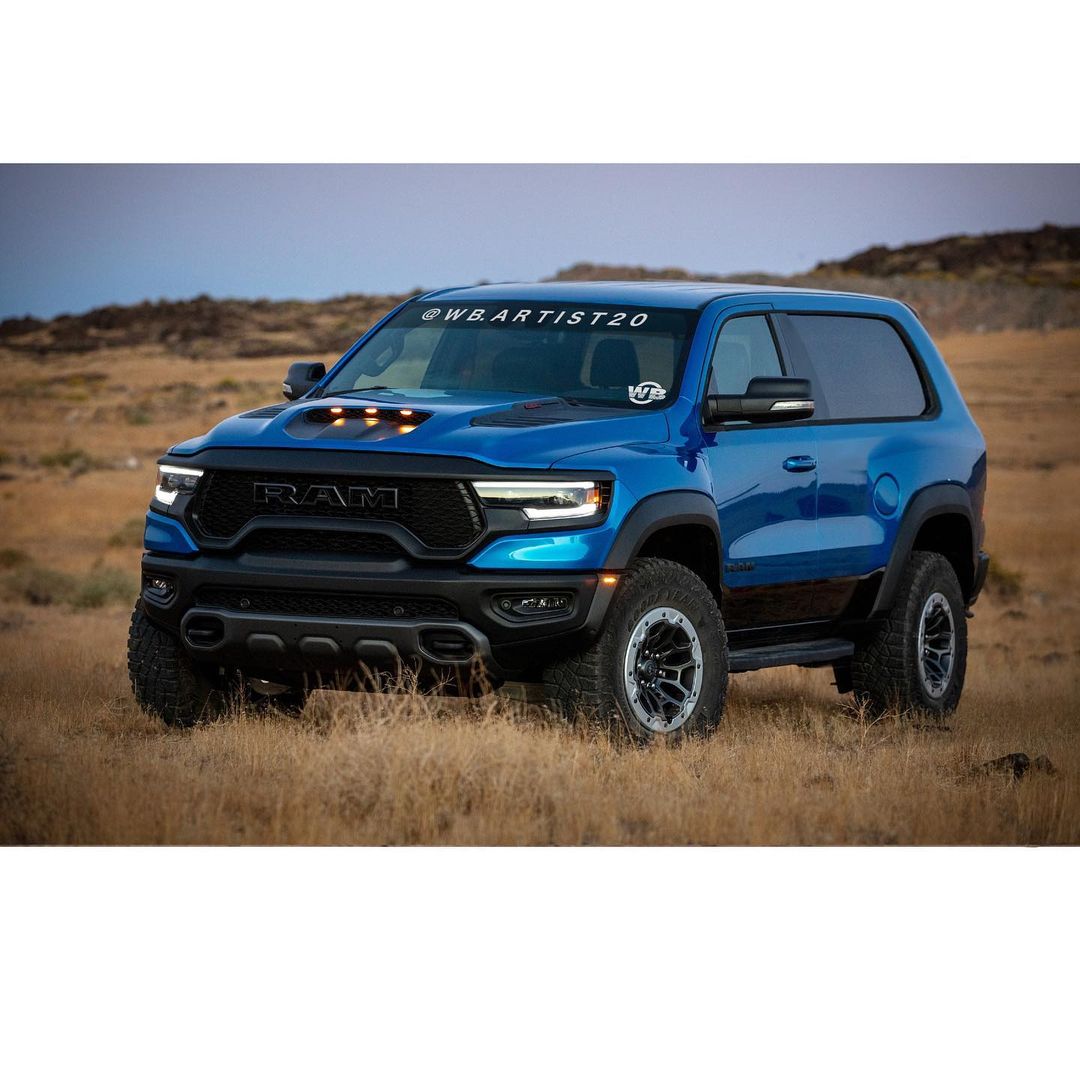 2021 Dodge Ramcharger TRX 2-Door Render Looks Like a Short-Bodied Bronco  Rival - autoevolution