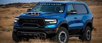 2021 Dodge Ramcharger TRX 2-Door Render Looks Like a Short-Bodied Bronco Rival