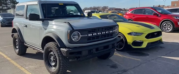 2021 Ford Bronco and Mustang Mach 1 spotted
