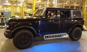 2021 Ford Bronco Badlands Looks Stealthy in Pre-Production Factory Leak