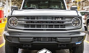 2021 Ford Bronco Base Two-Door Model Rolls Off the Line