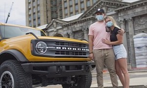 2021 Ford Bronco Becomes Adorable Marriage Proposal Wingman, She Said "Yes"