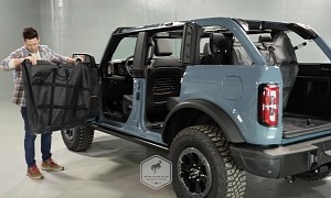 2021 Ford Bronco Door Removal Requires a 13-mm Hex Socket and a Bit of Muscle