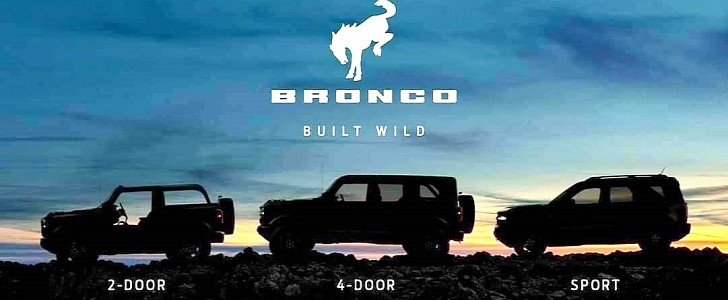 2021 Ford Bronco family teaser