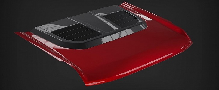 2021 Ford Bronco fiberglass hood by Advanced Fiberglass Concepts