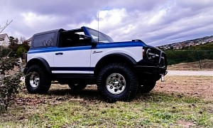 2021 Ford Bronco First Edition Is a “Brand New,” Vintage Lightning Blue 2-Door