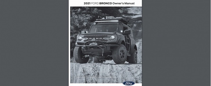 2021 Ford Bronco Owner’s Manual 