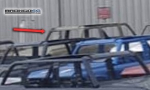 2021 Ford Bronco Painted Body Frames Left in the Rain Possibly Reveal New Color