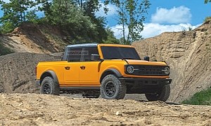 2021 Ford Bronco Pickup Rendering Is a Jeep Gladiator Rival, Not a Ranger