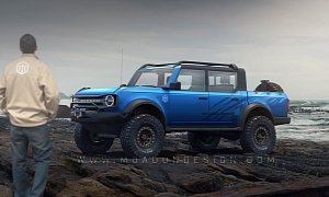 2021 Ford Bronco “Pickup Truck” Rendering Doesn’t Look Half Bad