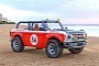 2021 Ford Bronco R “Shelby GT500” Rendered With 1969 Baja Truck Style, Blown V8