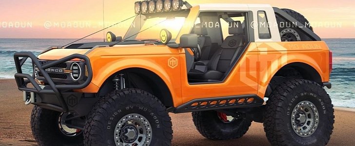 2021 Ford Bronco Rendered