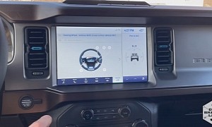 2021 Ford Bronco SYNC 4 Infotainment System Detailed on Video