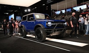 2021 Ford Bronco VIN 001 Auction Ends With $1.075 Million Hammer Price