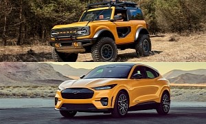 2021 Ford Bronco vs. 2021 Ford Mustang Mach E Is a War of Ages