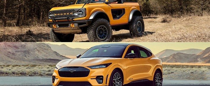 Ford Bronco vs ford Mustang Mach-E