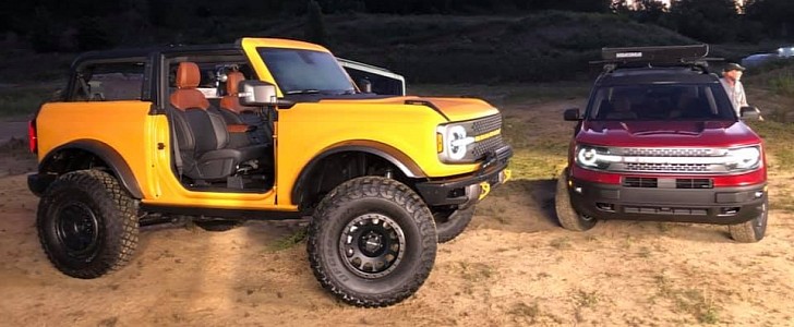 2021 Ford Bronco With 2 Inch Suspension Lift Kit Can Accommodate