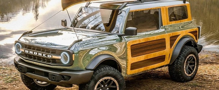 2021 Ford Bronco "Woodie Wonder" (rendering)