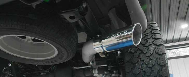 2021 Ford F-150 MBRP cat-back exhaust system