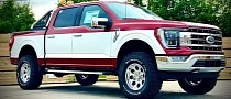 2021 Ford F-150 Gets 1980s Makeover That Includes 3.5-Inch Lift Kit