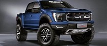 2021 Ford F-150 Raptor Design Previewed by Accurate Rendering Hours Before Debut