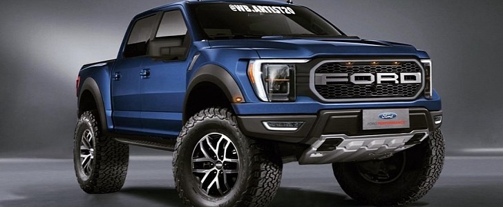 2021 Ford F-150 Raptor Design Previewed by Accurate Rendering Hours ...