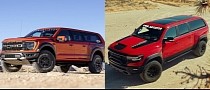 2021 Ford F-150 Raptor SUV vs. Ramcharger TRX: When Trucks Become SUVs Again