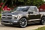 2021 Ford F-150 Rendered as Sporty Single Cab, With Lift Kit and More