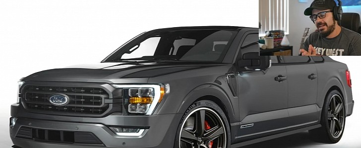 2021 Ford F-150 Turned into the Weirdest American Sedan Ever by YouTube Artist
