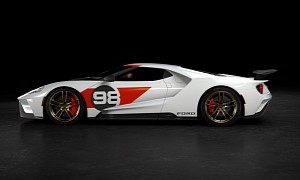 2021 Ford GT Heritage Edition and “Studio Collection” Graphics Package Revealed