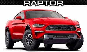 2021 Ford Mustang F-150 Raptor Mashup Probably Leaves Something to Be Desired