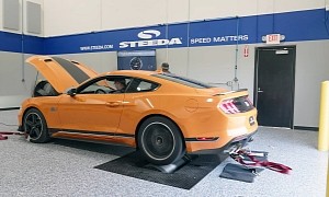 2021 Ford Mustang Mach 1 Dyno Run Ends With 409 HP at the Wheels