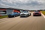 2021 Ford Mustang Mach 1 On the Move with Its Ancestors Is Today’s Dose of Cool
