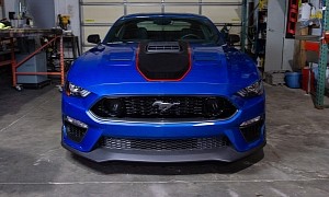 2021 Ford Mustang Mach 1 Shaker Hood Now Available as $1,195 Aftermarket Upgrade
