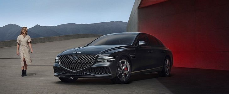 2021 Genesis G80 Sport official launch with technical details and new images
