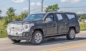 2021 GMC Yukon Spied In XL Denali Configuration Out In the Wild