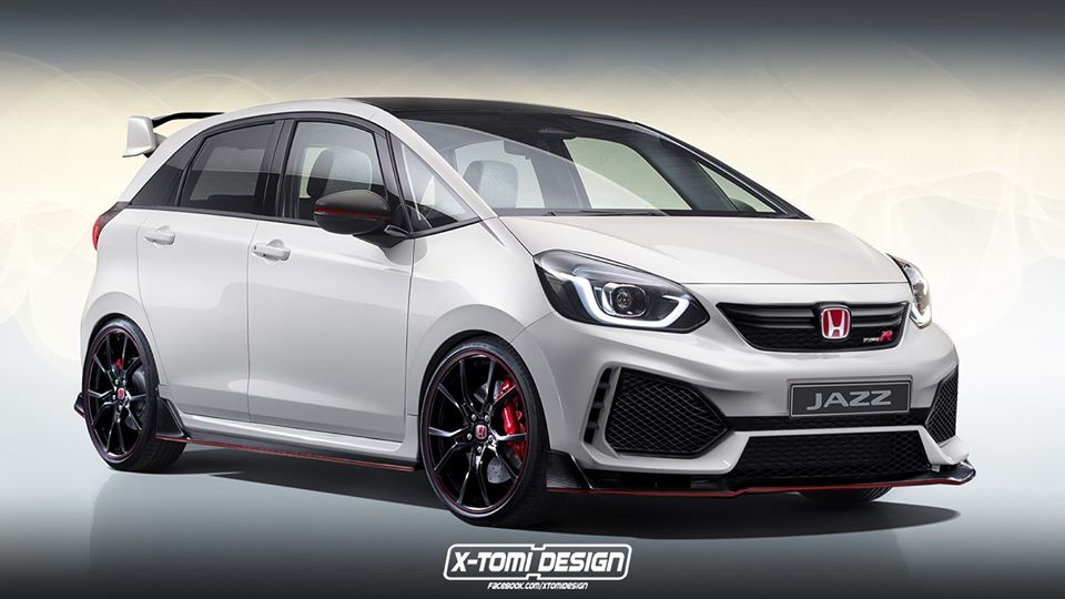 2021 Honda Jazz Type R Rendered Rumored With Four Cylinder Turbo
