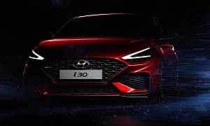 2021 Hyundai i30 Facelift Shows Redesigned Front Fascia