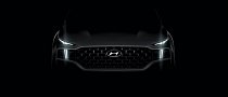 2021 Hyundai Santa Fe Grins in Official Teaser, Confirmed to Be Electrified