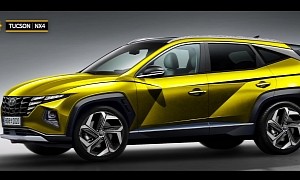 2021 Hyundai Tucson Unofficially Rendered With Entire Color Palette