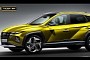 2021 Hyundai Tucson Unofficially Rendered With Entire Color Palette