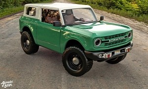 2021 International Harvester Scout Imagined With Ford Bronco Underpinnings