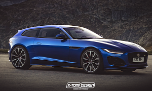 2021 Jaguar F-Type Shooting Brake Looks Even Better Than the Coupe